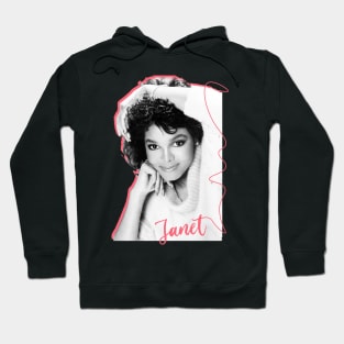 Janet / 80s Aesthetic Original Fan Design Hoodie